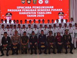 Paskibraka Tabalong 2026 Dikukuhkan, Siap Sukseskan Upacara HUT RI