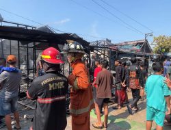 Kebakaran Hanguskan Bedakan dan Empat Rumah di Pemurus Baru Banjarmasin