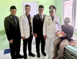 Bupati dan Wakil Bupati Kotabaru Melaksanakan Anjangsana HUT RI ke-81 ke RSUD PJS