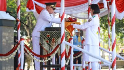 HUT ke-81 RI di Kalsel, Gubernur Muhidin Ajak Generasi Muda Lanjutkan Perjuangan Pahlawan