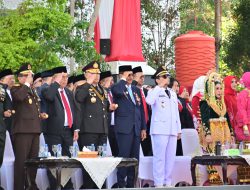 Kapolda Kalsel Bersama Forkopimda Hadiri Upacara HUT ke-81 RI, Jaga Semangat Persatuan