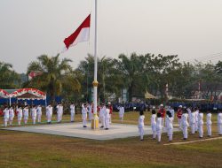 Paskibraka Balangan Sukses Kibarkan Merah Putih dengan Formasi “Balangan Baharat”
