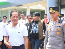 Polresta Banjarmasin Kawal Kunjungan Wamen Pangan RI dalam Gerakan Kampus Bersih