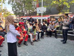 Jaga Kondusivitas, Polsek Banjarmasin Timur Gandeng TNI dan Masyarakat