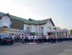 Antisipasi Karhutla dan Kemarau, Polres Balangan dan Pemkab Gelar Sholat Istisqa