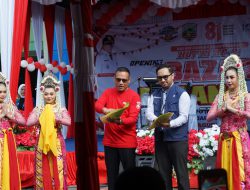Tekan Inflasi, Pemkab Kotabaru Buka Bazar Dagang 2026 Serta Luncurkan KEPO Dan Kios Jukung Pangan