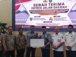 Dua Ruas Jalan IJD Resmi Diserahkan ke Pemkab Tabalong