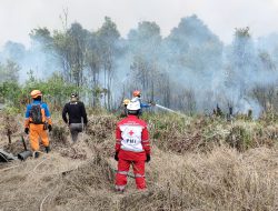 PMI Kalsel Kerahkan Relawan Hadapi Kabut Asap, 18 Personel Turun Setiap Hari.