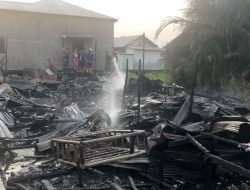 Enam Rumah Terbakar di Pemurus Baru, Warga Dengar Ada Ledakan