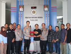 Kapolres Tabalong Audiensi dengan Ketua PWI Tabalong Baru