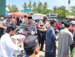Kabut Asap Karhutla Masih Kepung Banjarbaru, Ditpamonvit Polda Kalsel Bagikan 2.000 Masker