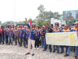 Ratusan Karyawan PT BBP Kembali Gelar Unjuk Rasa di Kejari Tabalong
