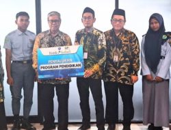 Bank Kalsel Bantu Biaya Pendidikan 54 Pelajar SMK Maestro Islamic School Banjarmasin