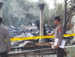 Kebakaran di Lokbatu Tabalong, Kerugian Ditaksir Ratusan Juta Rupiah