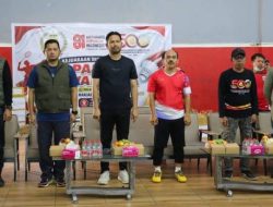 Perkuat Sinergitas Lewat Ajang Bulu Tangkis Papadaan Dewan Kota