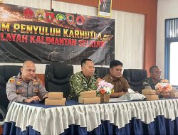 Tim Penyuluh Karhutla Mabes TNI Sosialisasikan Pencegahan Karhutla di Kecamatan Upau