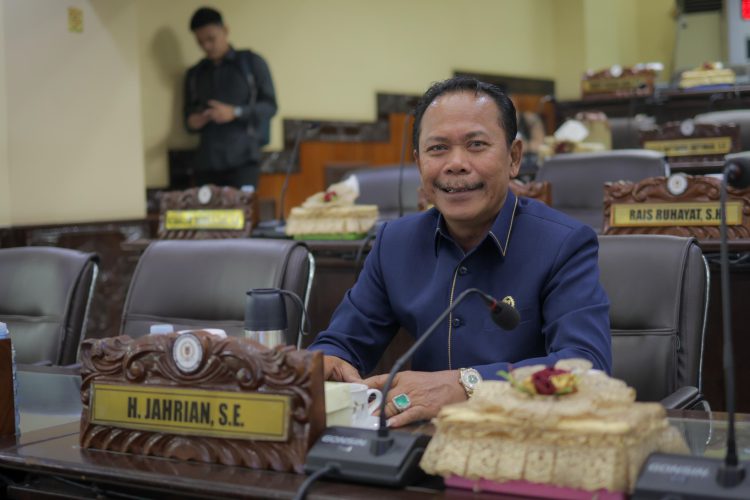 Anggota Komisi II DPRD Kalsel, H Jahrian