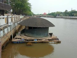 Galeri Apung Sasirangan Pindah ke Siring Menara Pandang, Pemko Banjarmasin Siapkan Penataan Baru