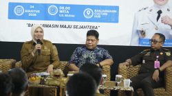 Wakil Wali Kota Banjarmasin, Ananda saat menyampaikan pemaparan tentang Perda Kepemudaan