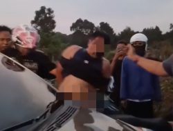 Mobil Diduga Tabrak Lari di S Parman Diburu Warga Hingga Desa Penggalaman