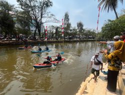 Sambut HUT ke-500 Banjarmasin, Warga Kelurahan Belitung Selatan Hidupkan Potensi Wisata Air Lewat Lomba Kano