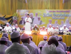Hadiri Salam Bebaris Berselawat di Tapin, Hasnuryadi Ajak Warga Perkuat Cinta kepada Rasulullah dan Doakan Para Korban KM Virgo Trasport 8
