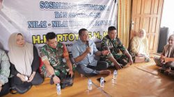 Wakil Ketua DPRD Kalsel saat revitalisasi di Desa Madang Kec Padang Batung