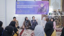 Wakil Ketua DPRD Kalsel Desy Oktavia saat Sosrev