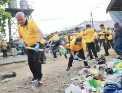 Green Policing Polda Kalsel, Kapolda Ajak Masyarakat Jaga Kebersihan Lingkungan