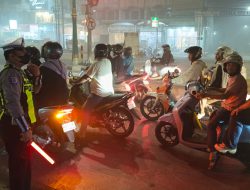 Kabut Asap Ganggu Jarak Pandang, Satlantas Polres Tabalong Tingkatkan Patroli Malam