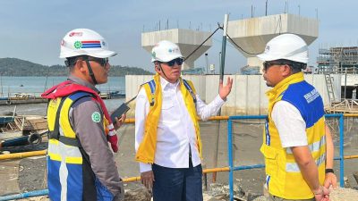Proyek Jembatan Pulau Laut Dikebut, Progres di Sisi Batulicin Sudah Capai 1.000 Meter