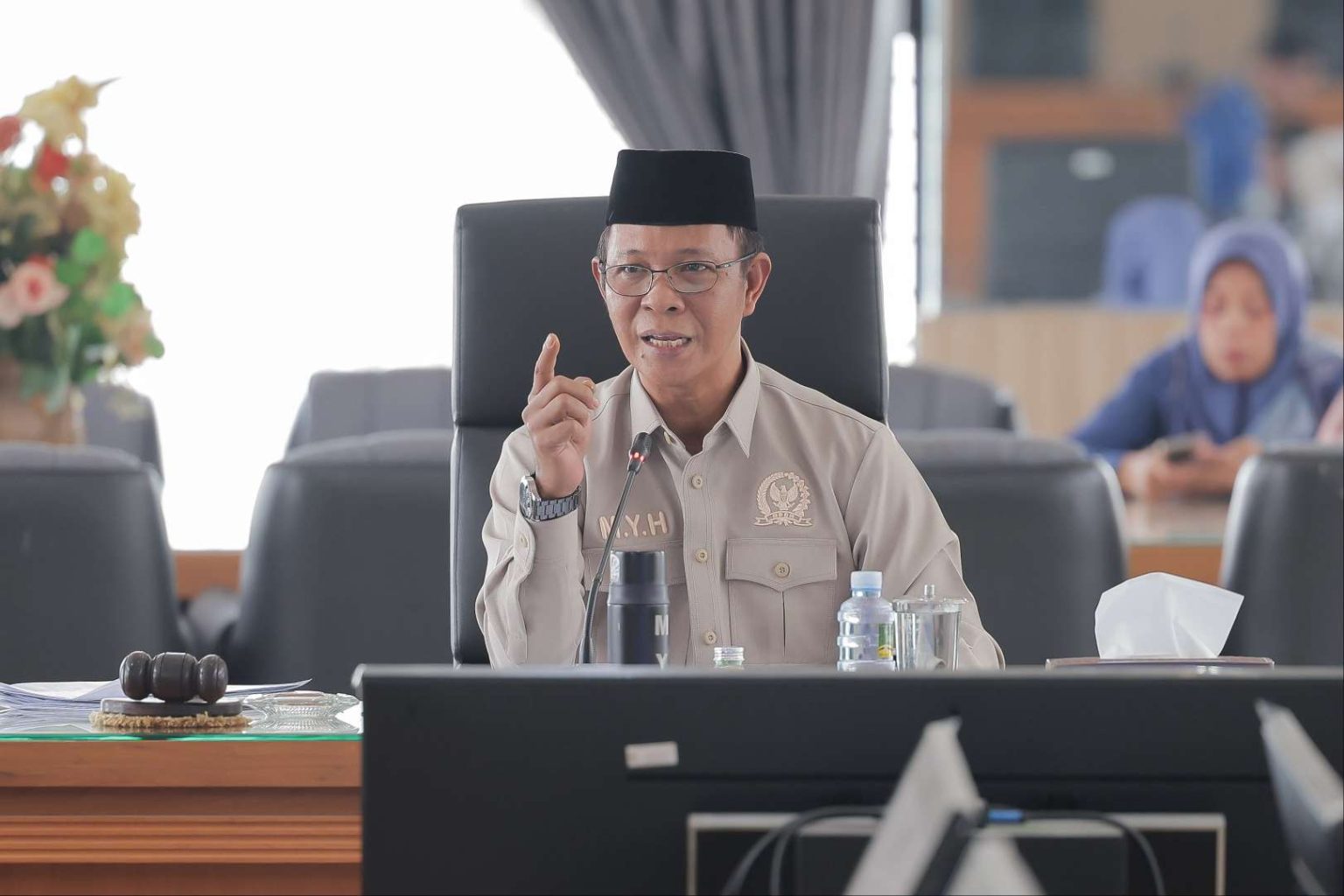 Ketua Komisi II DPRD Kalsel HM Yani