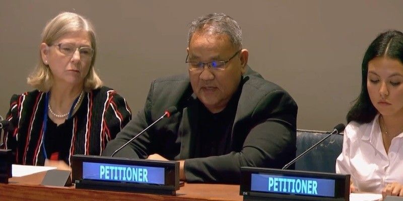 Teguh Santoso, Direktur Geopolitik GREAT Institute yang juga dosen Hubungan Internasional di Universitas Islam Negeri (UIN) Syarif Hidayatullah, Jakarta, dalam pertemuan yang digelar Komite 4 PBB yang membidangi masalah dekolonisasi.