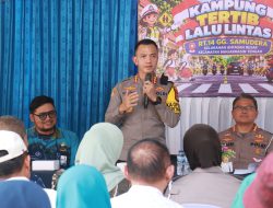 Jalan Meratus Jadi Percontohan Kampung Tertib Lalu Lintas di Banjarmasin
