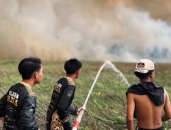 Peduli Keselamatan Warga di Tengah Ancaman Karhutla, Ramlan Rogoh Kocek Pribadi Dirikan BPK Banua