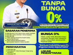 Bupati Andi Rudi Latif Siapkan Program Kredit Tanpa Bunga bagi Usaha Mikro