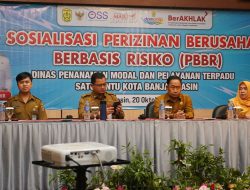 DPMPTSP Banjarmasin Gencar Berikan Pemahaman Izin Usaha
