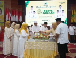HUT ke-62, Golkar Kalsel Gelar Salat Hajat dan Berikan Santunan kepada 62 Anak Yatim