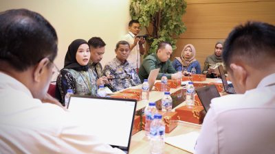 Komisi IV saat menyambangi Kementerian Ketenagakerjaan RI.