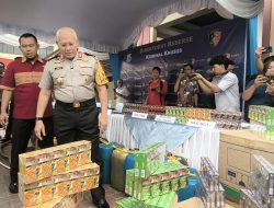 Polda Kalsel Sita 1 Juta Lebih Batang Rokok Ilegal Asal Jatim, Dua Orang Ditetapkan Tersangka