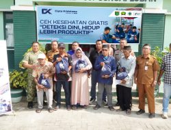 Peduli Kesehatan Warga, PT Cipta Kridatama Berikan Layanan Medis Gratis dan 200 Paket Sembako