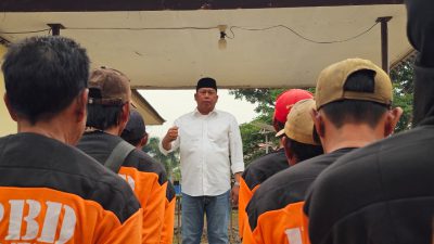 Bupati Bahrul Ilmi Motivasi 30 Relawan Karhutla Barito Kuala