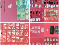 Polres Tabalong Ungkap 8 Kasus Narkoba, Sita 167,51 Gram Sabu