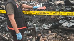 Kebakaran Hebat di Muara Uya, Lansia Meninggal Diduga Akibat Syok