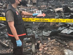 Kebakaran Hebat di Muara Uya, Lansia Meninggal Diduga Akibat Syok